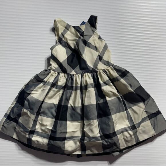 Polo Ralph Lauren Black &‎ White Buffalo Check Party Dress 2T Toddler - Picture 1 of 6